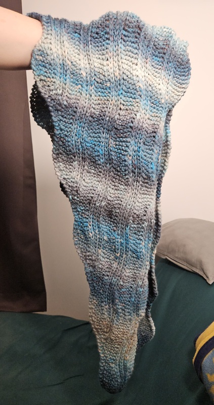 2 Strickanleitungen * Dreieckstuch und Baktus "Good Vibrations"