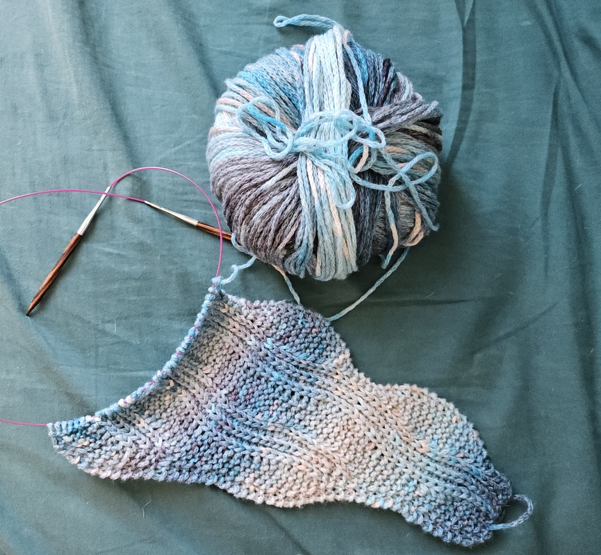 2 Strickanleitungen * Dreieckstuch und Baktus "Good Vibrations"