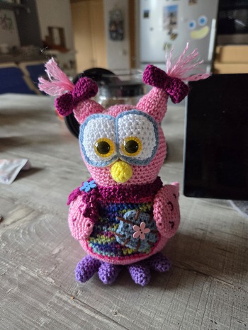Kleine Baby Eule für eine gute Freundin