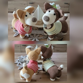 Es hat großen Spaß gemacht die Anleitung nachzuhäkeln. Deswegen wurde es auch gleich ein Pärchen. Danke :-)