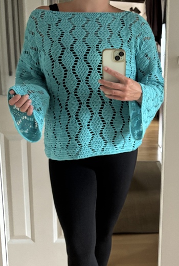 Genau richtig für die Tage, an denen ein normaler Pulli zu warm ist :)