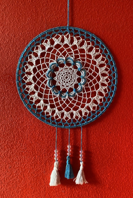 Häkelanleitung Mandala / Traumfänger "Jeanny"