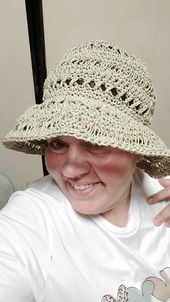 Super tolle Anleitung 🥰💞 ging so gut zum haekeln. Freut mich so! Sun-set Sommerhut 💕✨💕