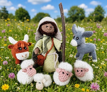 Wieder einmal eine wundervolle Anleitung von Mtinitoon! Ich liebe die Krippenfiguren!