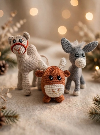 Die Anleitung war wieder einmal super ausführlich geschrieben und sehr detailliert bebildert. Da kommt Weihnachtsvorfreude auf!