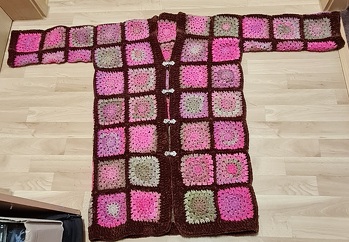 Mein Übergangsmantel ist fertig. Nach eigenem Entwurf.