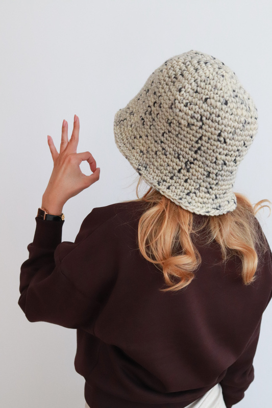 Wool Hat Felt Hat Bucket Hat Crochet Pattern for Beginners PDF Pattern Cozy