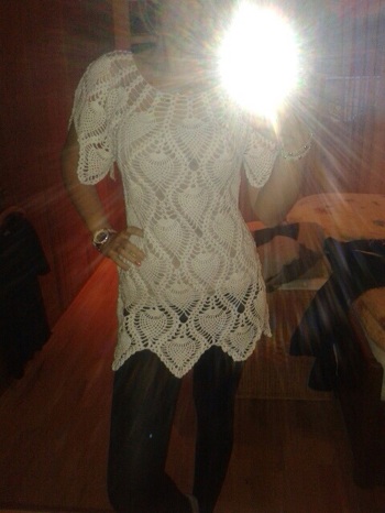 Toller Pullover im Ananasmuster