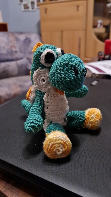 Dino Häkelanleitung Amigurumi