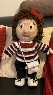 Häkelanleitung Puppe, Seppl Schlafmütze