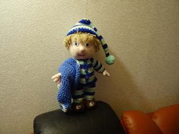 Seppl hat sich gut nacharbeiten lassen. Auch die vier Finger waren kein Problem. Der 