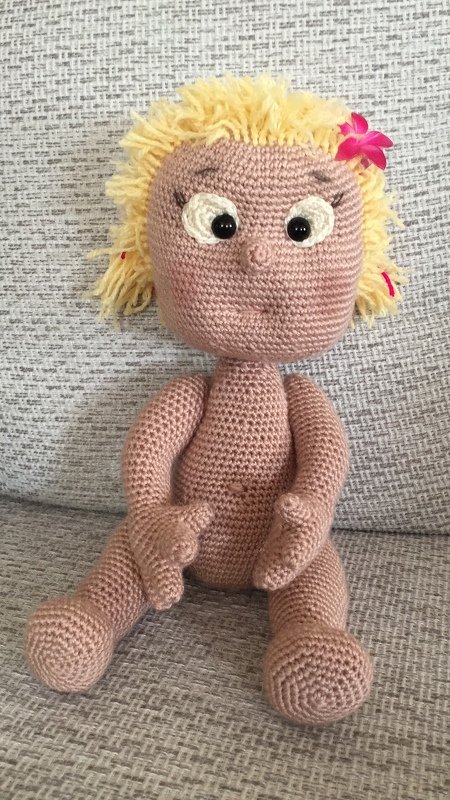 Häkelanleitung Puppe, Seppl Schlafmütze