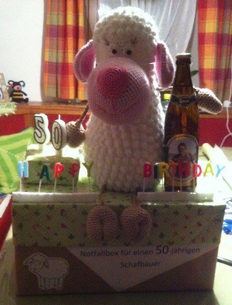 Kantensitzer Schaf- Häkelanleitung PDF