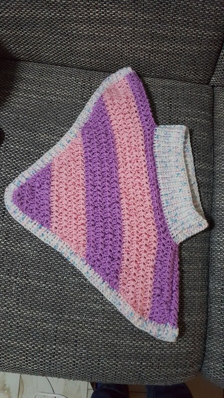 Häkelanleitung Poncho