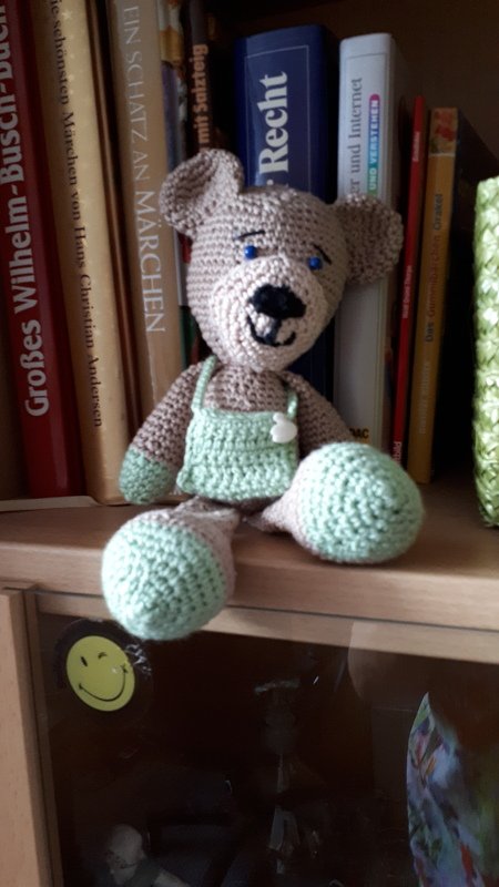 Häkelanleitung - Teddy Timmy