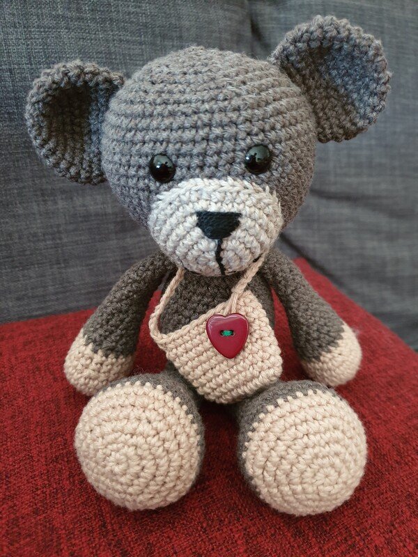 Häkelanleitung - Teddy Timmy