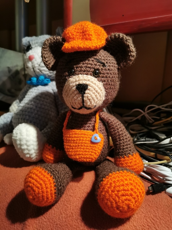 Häkelanleitung - Teddy Timmy