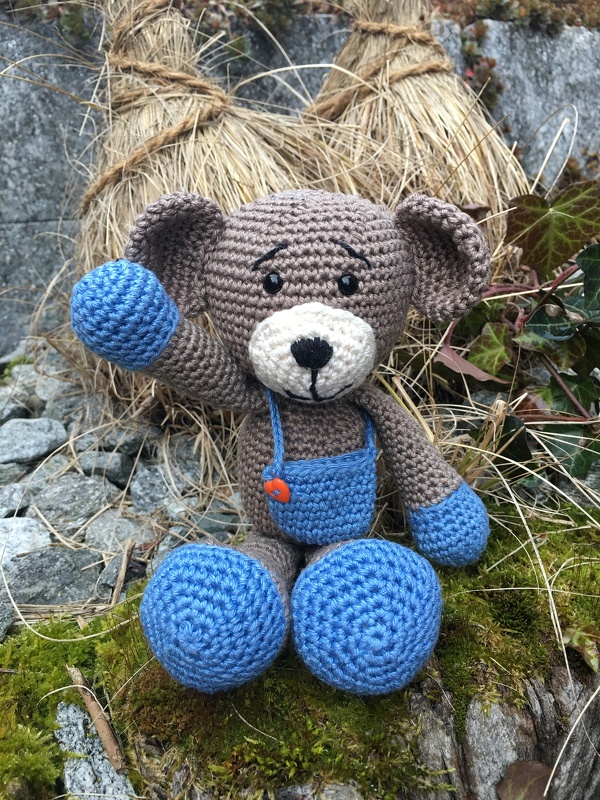 Häkelanleitung - Teddy Timmy