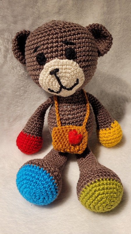 Häkelanleitung - Teddy Timmy