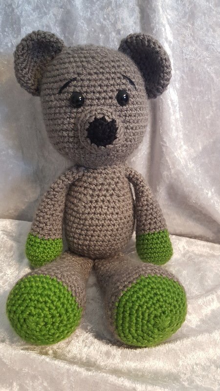 Häkelanleitung - Teddy Timmy