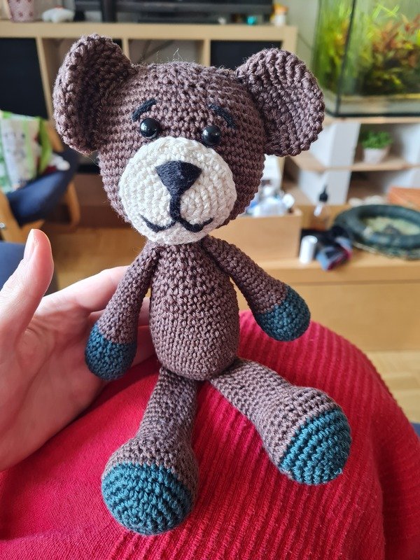 Häkelanleitung - Teddy Timmy