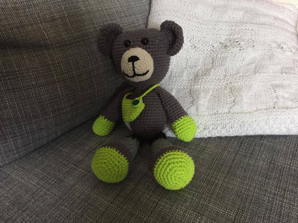 Häkelanleitung - Teddy Timmy