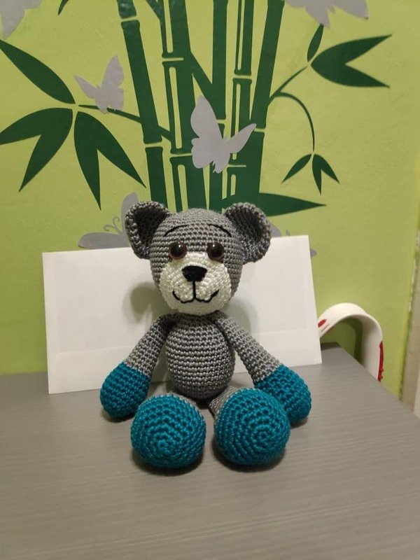 Häkelanleitung - Teddy Timmy