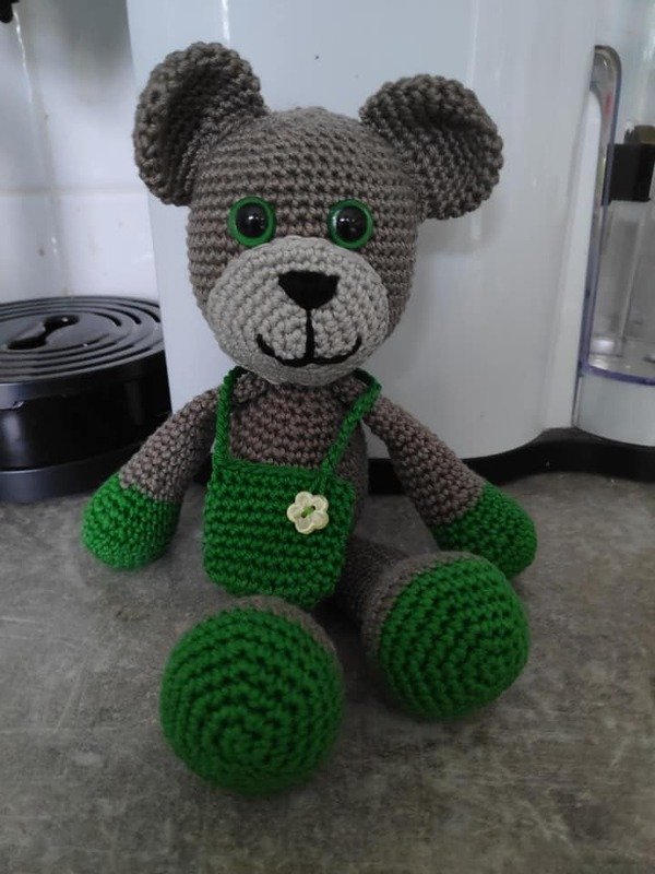 Häkelanleitung - Teddy Timmy