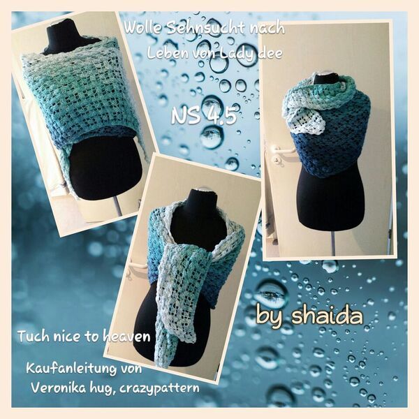 Tuch "Nice to have" Häkeln mit 1 Bobbel