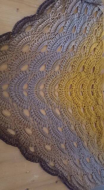 Ich liebe es. Aus einem Farbverlaufsbobbel aus dem Adventskalender von rhs-berlin.de