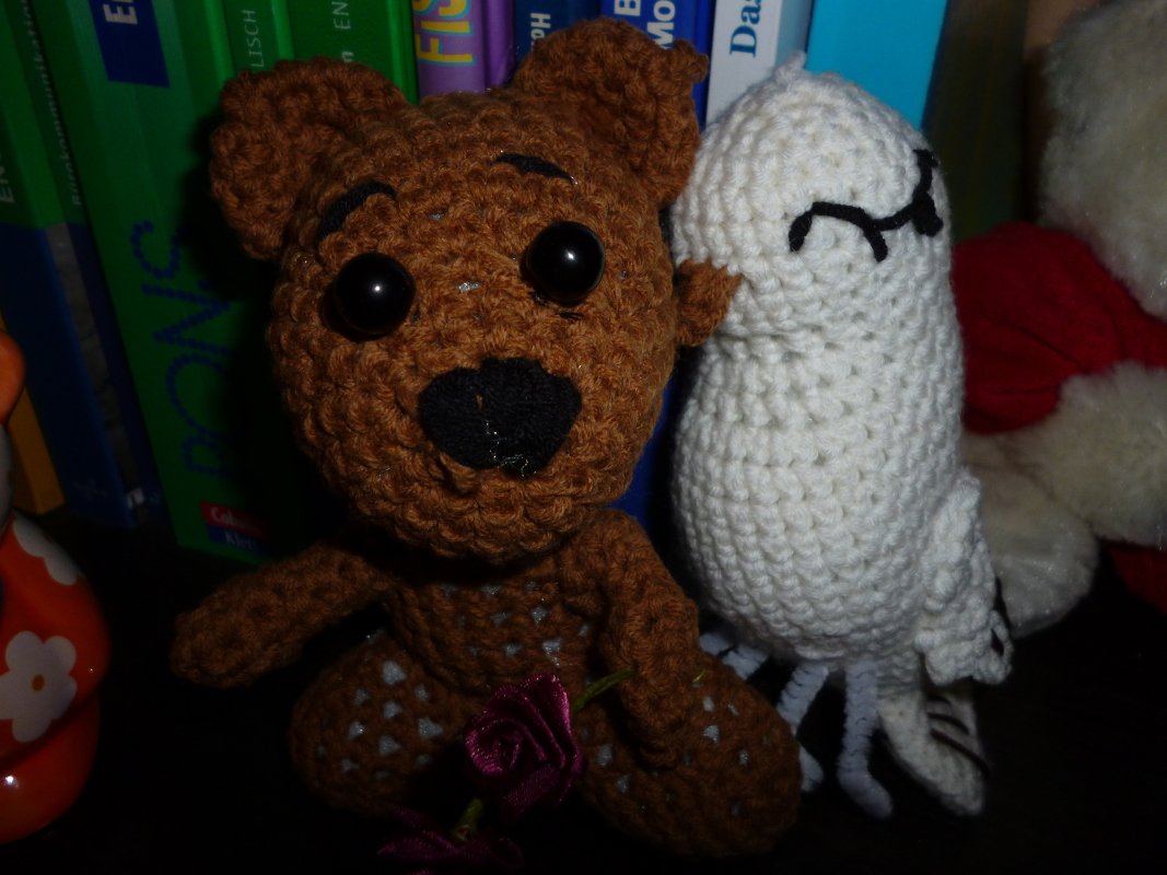 Amigurumi bird, approx. 12 cm (as decoration or pendant)
