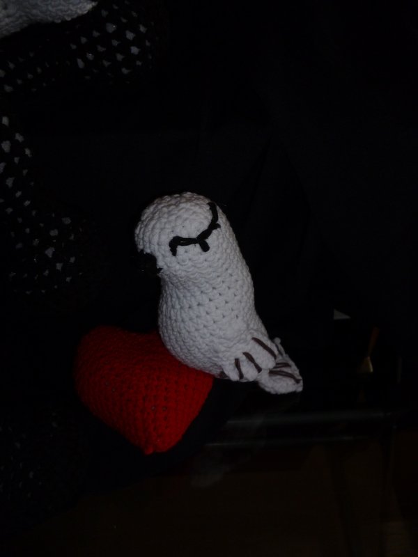 Amigurumi bird, approx. 12 cm (as decoration or pendant)