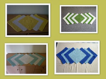 Habe schon mindestens 18 Läufer gehäkelt. Macht ganz viel Spaß !