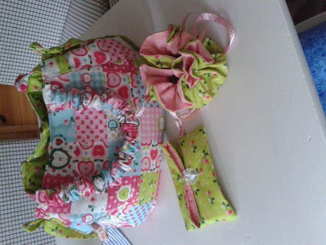 Nähanleitung / Schnittmuster Schürzenkleid Kleid