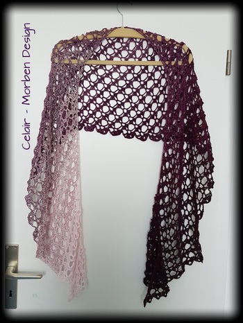 Sehr schönes Tuch! Tolle Anleitung!