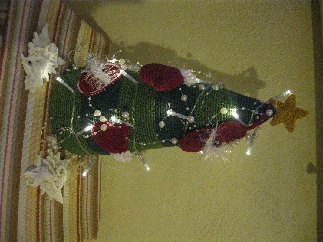 Deko- CHRISTBAUM  – Häkelanleitung 