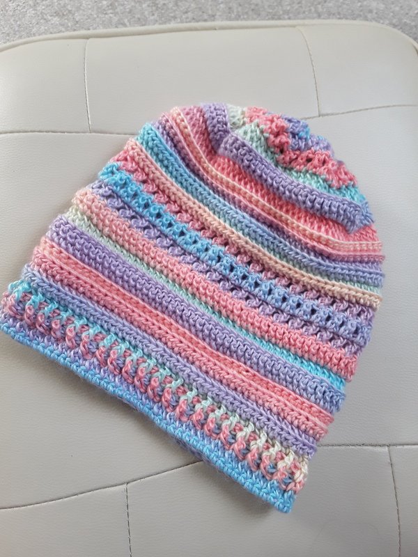 Häkelanleitung Beanie &quot;Bella&quot; 