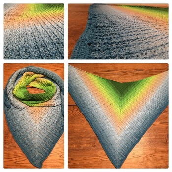 Wunderschönes Tuch mit toller Struktur!