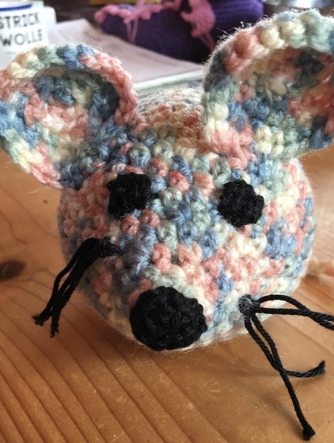 Maus Mia (Amigurumi) Häkelanleitung 