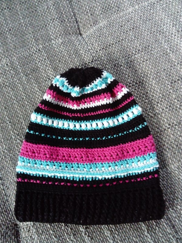 Häkelanleitung Beanie "Lizzy"