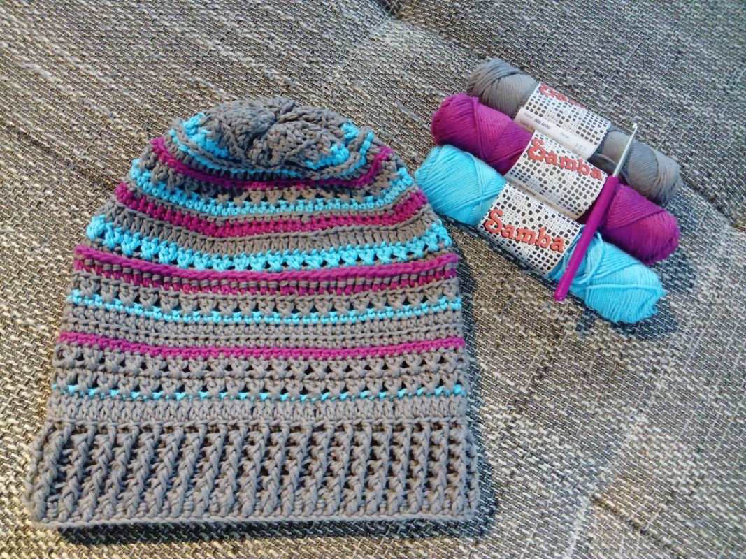 Häkelanleitung Beanie "Lizzy"