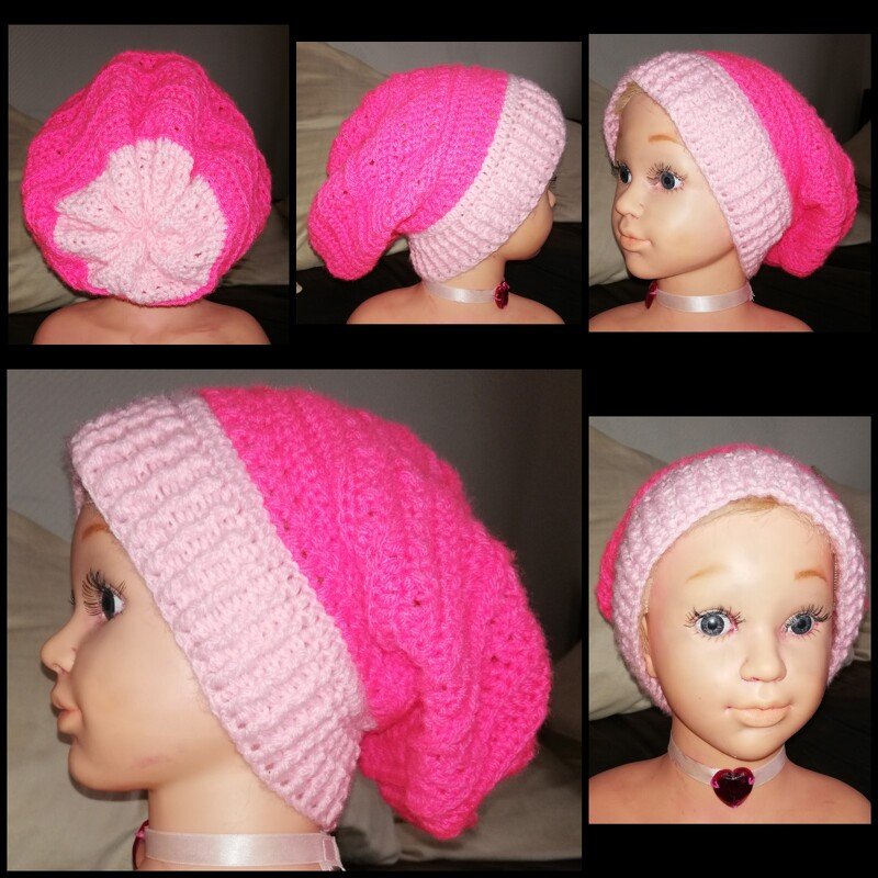 Häkelanleitung Beanie &quot;Lizzy&quot;