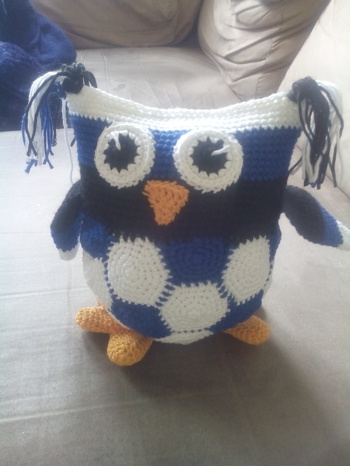 HSV Eule für meine Tochter die Daumen drücke für HSV Handball.