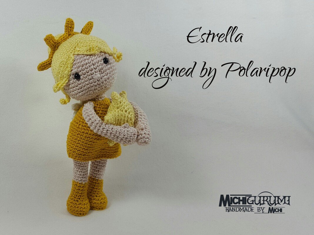 Estrella • Amigurumi Puppe Engel • Häkelanleitung by Polaripop