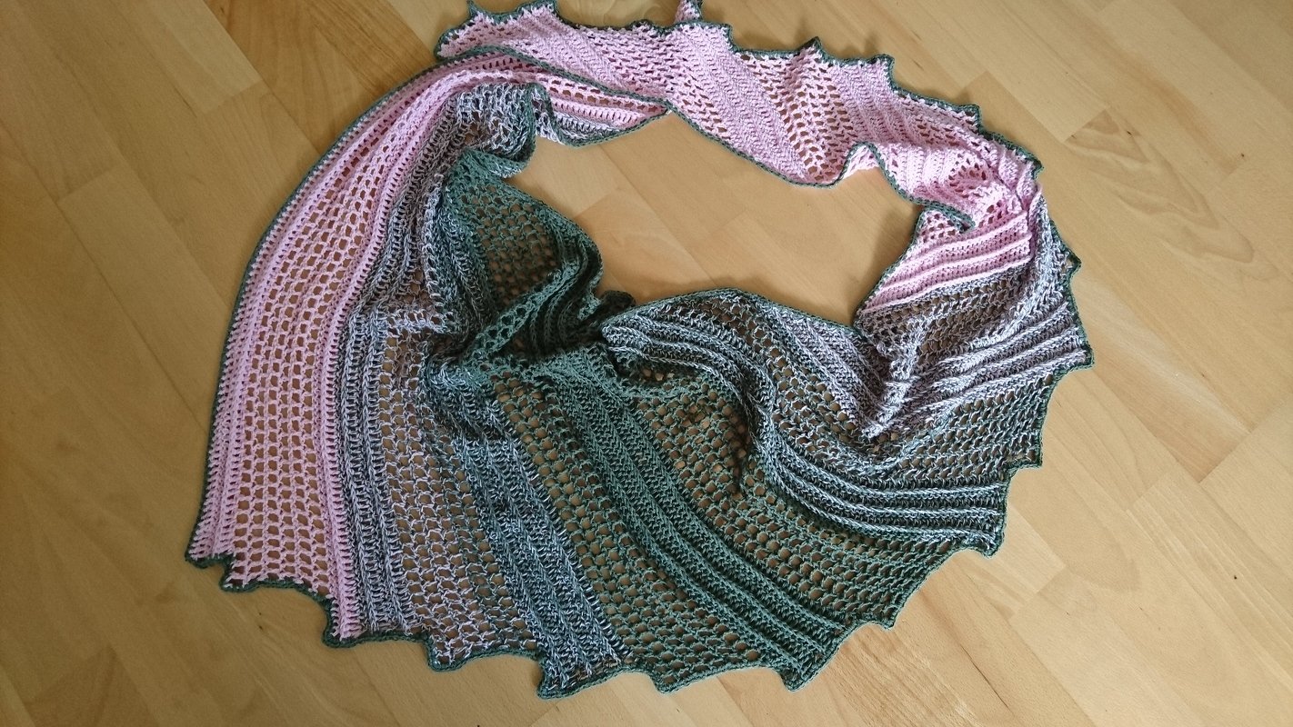 Crochet chart Lizard