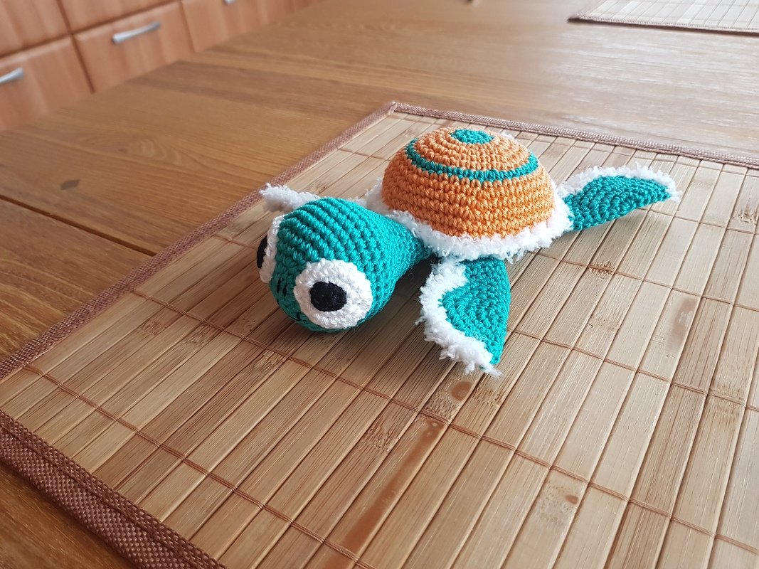 Kostenlose Häkelanleitung. Schildkröte