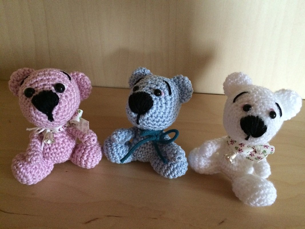 Bär / Bärchen - Häkelanleitung