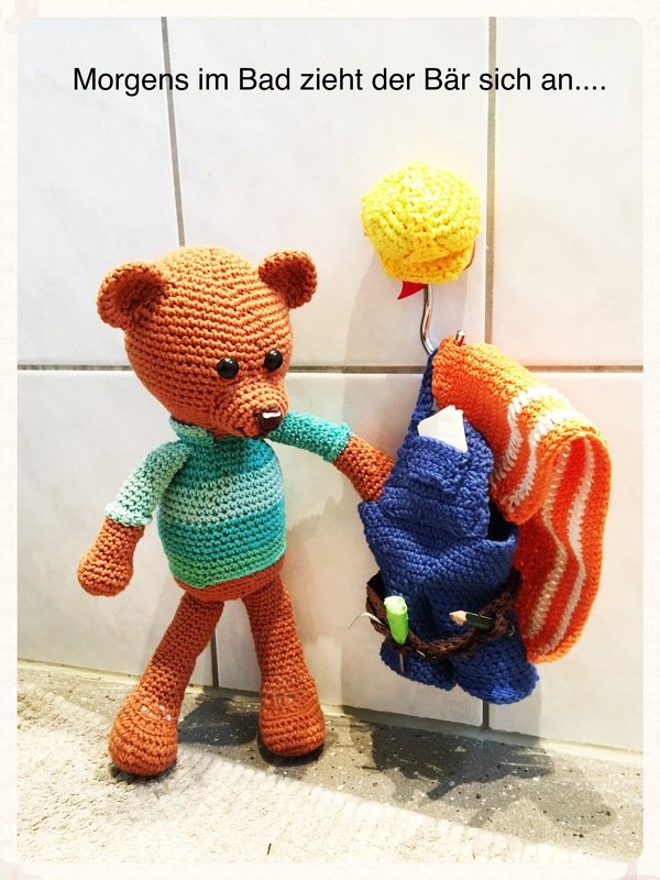 Häkelanleitung: Bauarbeiter Herbärt