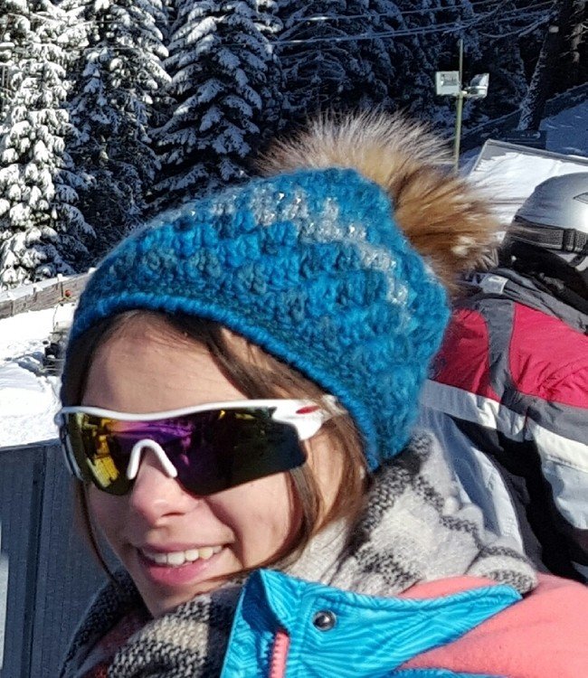 - LUXURY - Bommelmütze Set  häkeln, alle Größen, mit Tabelle