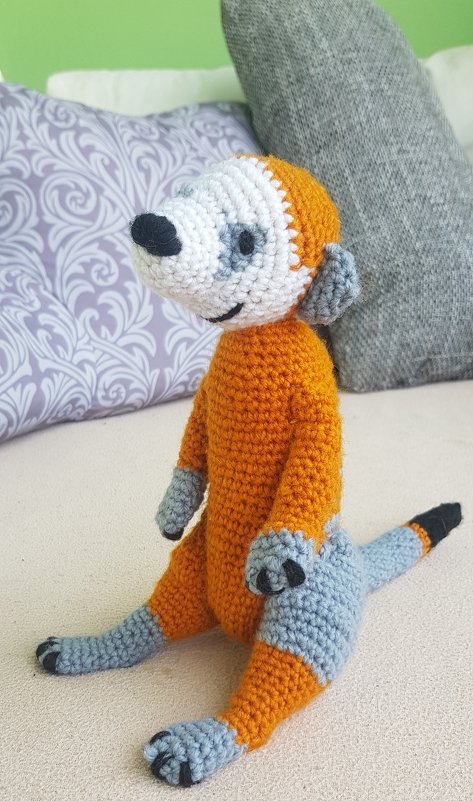 Meerkat - crochet pattern by NiggyArts